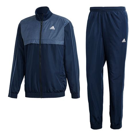 adidas trainingsanzug herren dunkelblau|ADIDAS Trainingsanzug Herren .